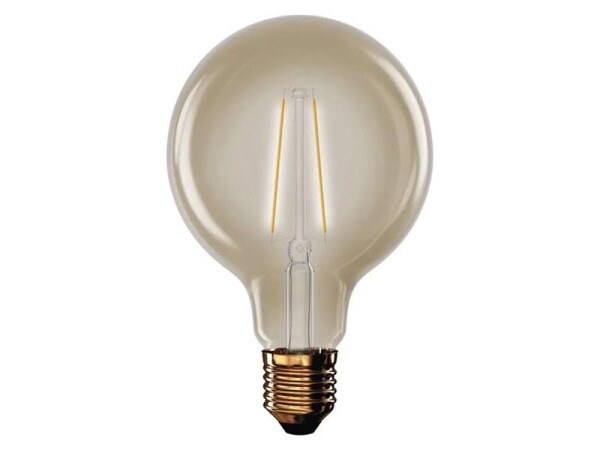 Žárovka LED E27 4,5W G95 bílá teplá EMOS Z52032 Vintage