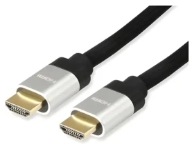 Equip HDMI 2.1 1 m černá / Kabel / 8K / 60 Hz / 48 Gbps (119380)