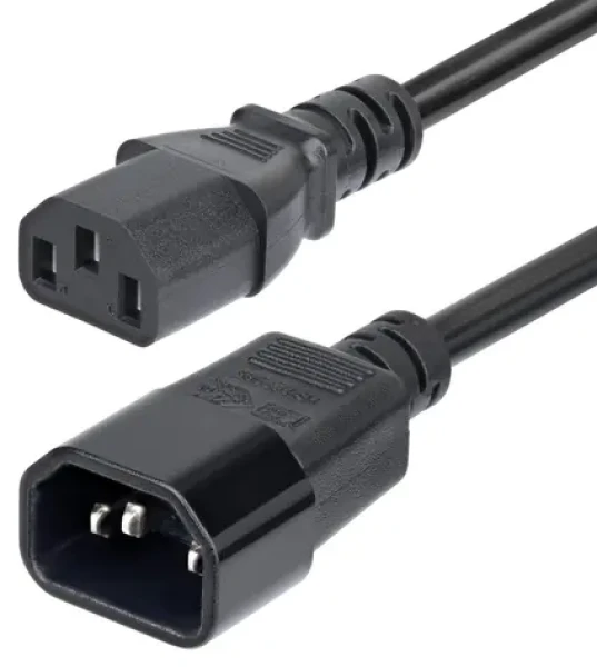 StarTech Prodlužovací napájecí kabel C14-C13 / Napájecí prodlužovací kabel / 4,5 m / 15A / 250V / KEMA-KEUR (PXTC13C141415FEU)