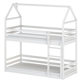 Posteľ Domček Axel 80x160 white