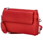 Trendy dámská crossbody kabelka Santiana Lea, červená