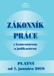 Zákonník práce komentárom judikatúrou platný od januára 2019