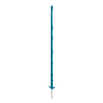 Plastový sloupek pro elektrický ohradník, délka 156 cm, 11 oček, modrá