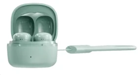 CANYON ONGO 4 MINI zelená / sluchátka s mikrofonem / BT 5.3 / pouzdro 180mAh (CNS-TWS4GR)