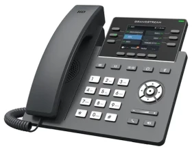 Grandstream GRP2613W / VoIP telefon / 2,8" TFT displej / 4x SIP účet / WiFi 6 / PoE / 2x Gigabit LAN (GRP2613W)