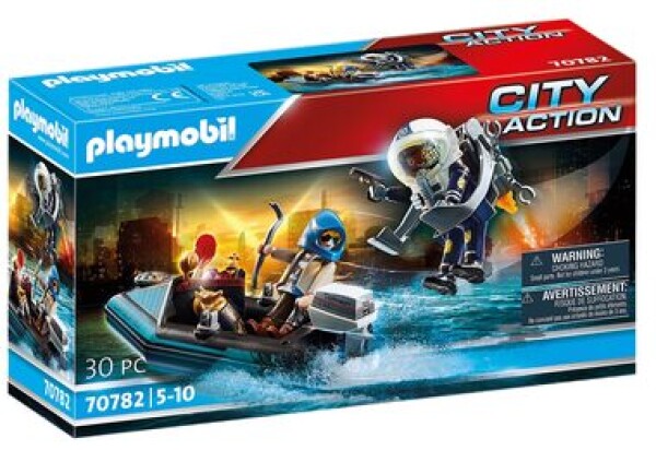 Playmobil® City Action 70782 Policejní Jetpack: Zatčení zloděje umění