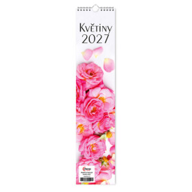 Květiny 2027 - nástěnný kalendář, kravata