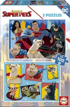 EDUCA Puzzle DC Liga supermazlíčků