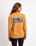 Tričko Patagonia W's L/S P-6 Logo Responsibili-Tee® Dried Mango