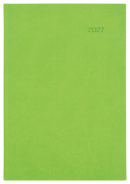 Týdenní diář 2027 Graspo A5 Viva zelený