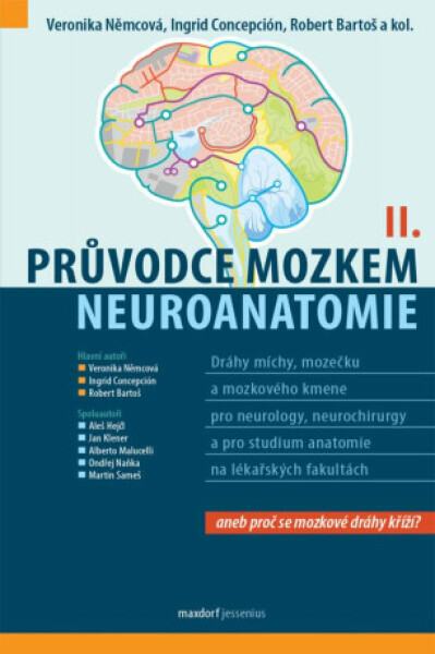 Průvodce mozkem - Neuroanatomie II. - kolektiv autorů, Bartoš Robert, Ingrid J. Concepción S., Veronika Němcová