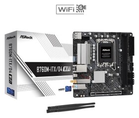ASRock MB Sc LGA1700 B760M-ITX/D4 WiFi, Intel B760, 2xDDR4, 1xDP, 1xHDMI, mini-ITX EDF_380841