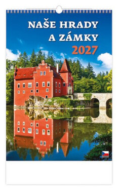 Kalendář nástěnný 2027 - Naše hrady a zámky