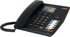 Alcatel Temporis 880 PRO černá / Analogový telefon / Displej / Handsfree / 10 přímých pamětí (3700601417258)