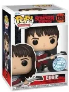 Funko POP! TV: Eddie With Guitar Special Edition (Stranger Things S4)