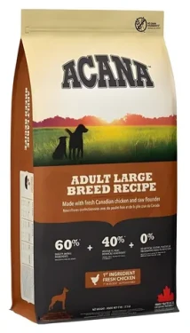 ACANA Dog Adult Large Breed 17 kg / Granule pro psy / pro velká a obří plemena / bez obilovin