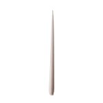 Ester & erik Svíčka Slim 32 cm – 22 Linen Grey, béžová barva, vosk