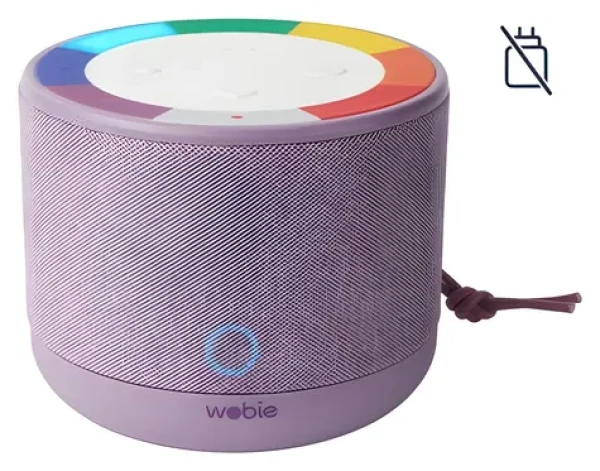 Wobie Box fialová / Přenosný reproduktor (WOBIE BOX VIOLET)