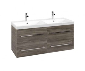 VILLEROY & BOCH - Avento Umyvadlová skříňka, 118x51x45 cm, 4 zásuvky, Stone Oak A89300RK