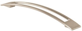 Siro Nábytková úchytka 2113 rozteč: 128mm nikl broušený (S14135)