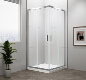 POLYSAN - EASY obdélníková sprchová zástěna 900x800, čiré sklo EL5315