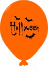 Halloween balónek oranžový balonky.cz Halloween balónek oranžový balonky.cz