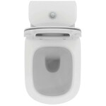 IDEAL STANDARD - Tesi WC kombi se sedátkem SoftClose, vario odpad, spodní napouštění, AquaBlade, bílá T371701