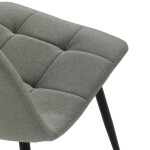 Jídelní židle, zelená, sametová látka, DCL-X7015 GRN2