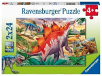 Puzzle Svět dinosaurů 2x24 dílků