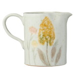 Ib Laursen Kameninový džbánek Flowers Outside 230 ml, žlutá barva, keramika