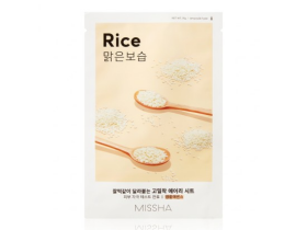 MISSHA Airy Fit Sheet Mask Rice plátýnková maska 19 g