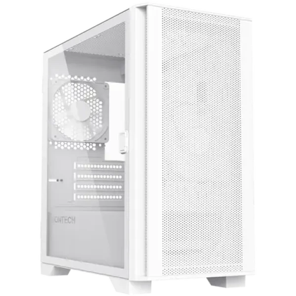 Montech AIR 100 LITE bílá / Micro ATX / 3x USBA / 2x 120mm / bez zdroje / průhledná bočnice (AIR 100 LITE (W))
