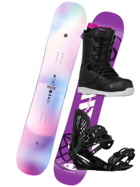 Gravity VOAYER 2B dámský snowboard set