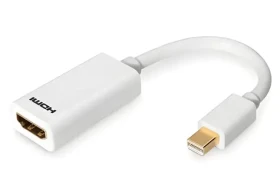 Digitus Mini DisplayPort - HDMI bílá / Redukce / Full HD 1080p / 0,15 m (AK-340411-001-W)