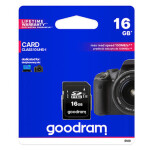 GOODRAM SDHC 16GB / Class 10 / UHS-I U1 / R: 100 MBs / W:10 MBs (S1A0-0160R12)