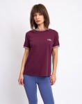 Tričko Patagonia W's Fitz Roy Foothills Ringer Tee Berry Fig