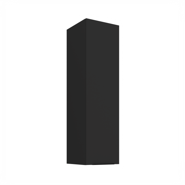 Horní skříňka Aria 30 G-108 1F Barva korpusu: Černá, Barva dvířek: BL - Black AFM