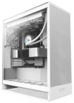 NZXT H7 Flow (2024) bílá / Počítačová skříň / Midi Tower / tvrzené sklo / E-ATX / 3x 120mm ventilátory (CM-H72FW-01)