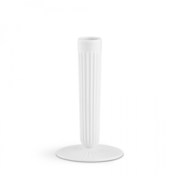 KÄHLER Porcelánový svícen Hammershøi White 16,5 cm, bílá barva, porcelán