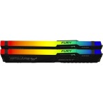 Kingston Fury Beast RGB 32GB (2x 16GB) DDR5 6000MHz / CL30 / DIMM / 1.4V / Non-ECC / Unbuffered / EXPO (KF560C30BBEAK2-32)