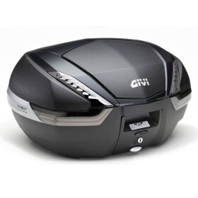 V47Nnt Tech kufr Givi černý (Monokey) s čirými odrazkami a černým víkem, objem 47 ltr.