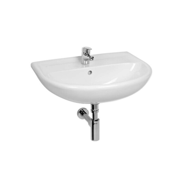 JIKA - Lyra plus Umyvadlo 60x49 cm, s přepadem, s otvorem pro baterii, bílá H8143830001041