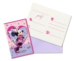 Minnie pozvánky na narozeniny 6 ks Procos Minnie pozvánky na narozeniny 6 ks Procos