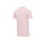 Triko pánské SUNSET PAYPER obláčkově růžové s krátkým rukávem 155g/m2 100% bavlna