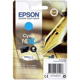 Epson Ink T1632, 16XL originál azurová C13T16324012 - Epson C13T16324012 - originální