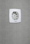 CATA - UC-12 TH koupelnový ventilátor axiální s automatem, 12W, potrubí 120, bílá 01300200