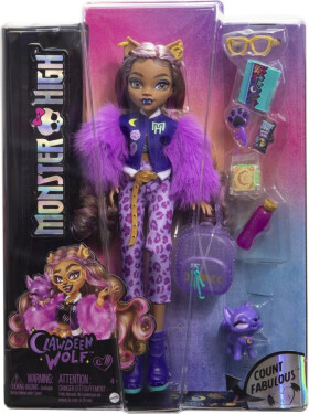 Monster High příšerka monsterka - Clawdeen - Mattel Monster High