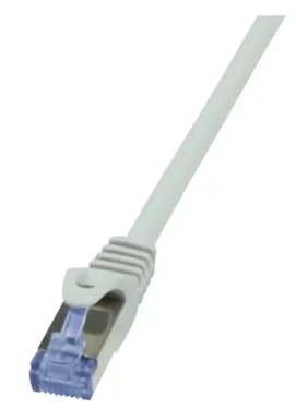LogiLink PrimeLine šedá / Patch kabel / Cat6a S/FTP / 3 m / AWG 26/7 / 10 Gbit/s (CQ3062S)