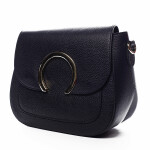 Nepřehlédnutélná kožená crossbody Albina černá