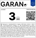 Žací struna Jarabák Dual Power čtvercová 3 mm x 15 m